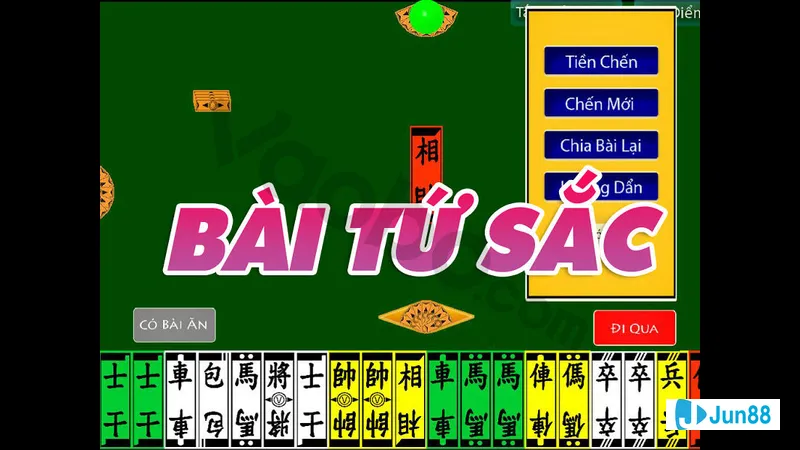 Bài tứ sắc được giới thiệu qua ảnh Bài tứ sắc được giới thiệu qua ảnh