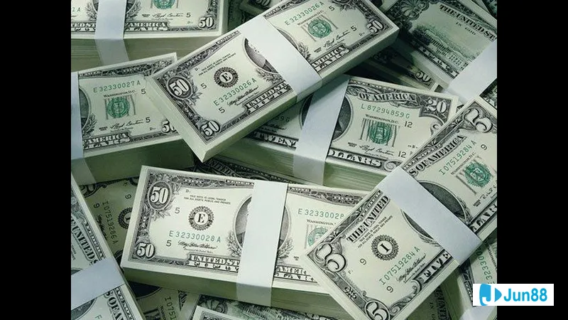 Nhặt tiền đô trong mơ